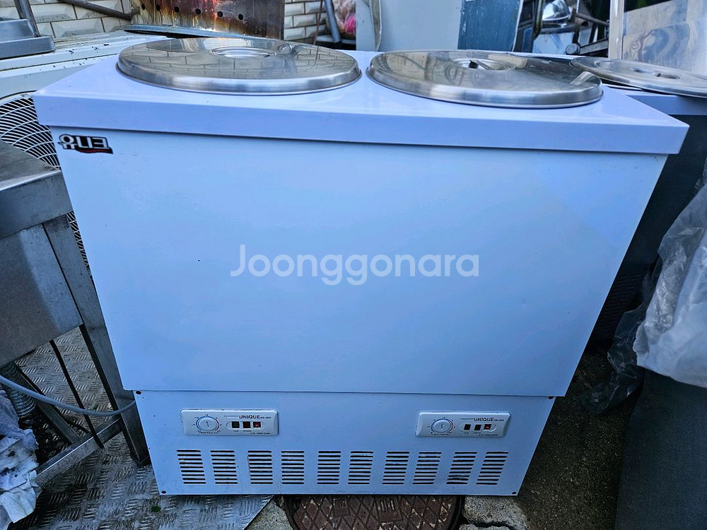 유니크대성 육수냉장고 3말쌍통2라인(UDS-322rar--0