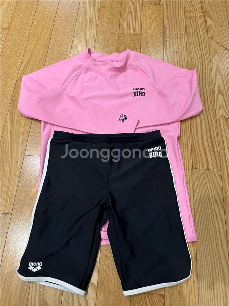 히로아레나 래쉬가드 세트--10