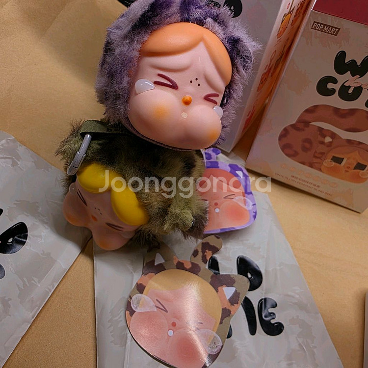 크라이베이비 카모(카키), 네온(보라)큐티 새제품.--2