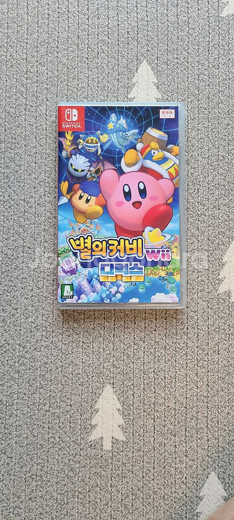 별의커비 wii 디럭스 닌텐도 스위치 칩 힌글--0