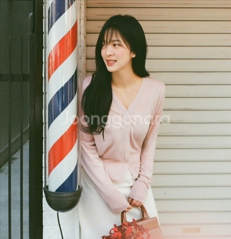 메비 로지 가디건 썸머 아이보리, 로즈페탈--1