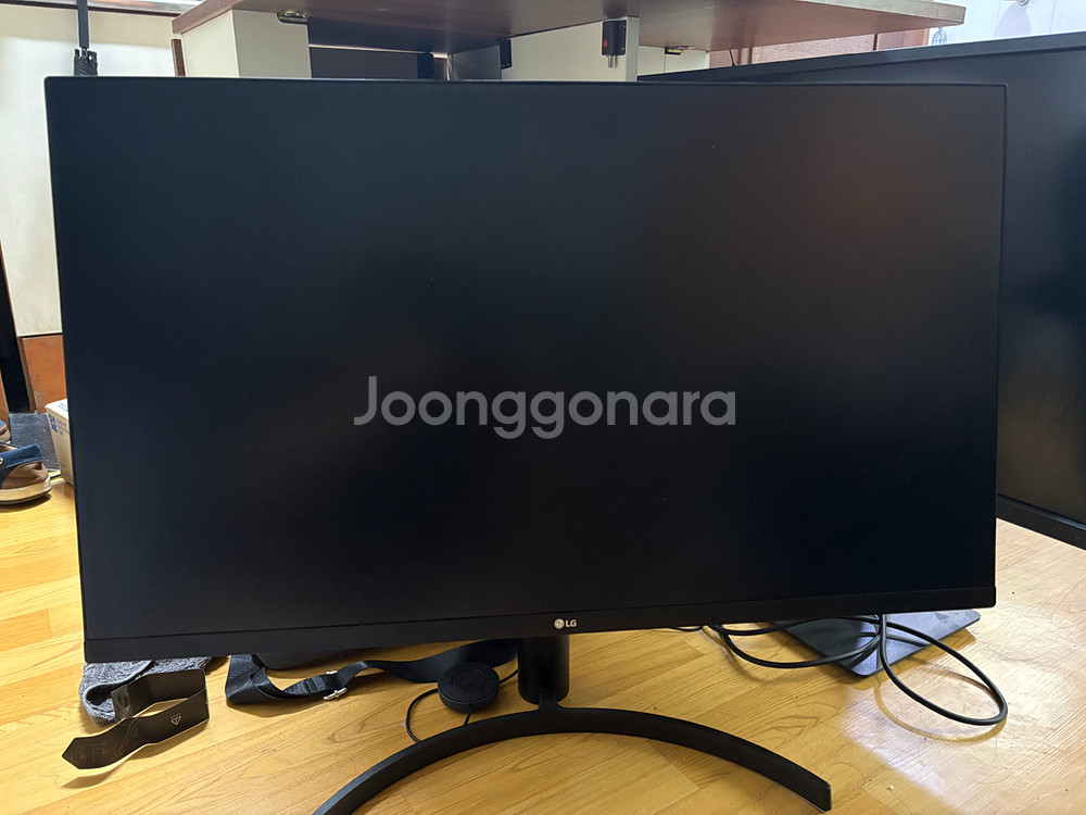 LG32인치 모니터 32QN650 qhd 2개와 서비스--0