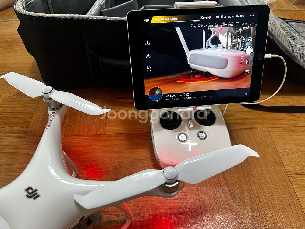 DJI 팬텀4 프로 V2.0 +아이패드 에어2--1