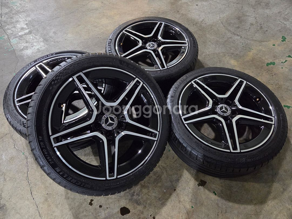 벤츠 W205 C클래스AMG 18인치 정품 휠타이어--8