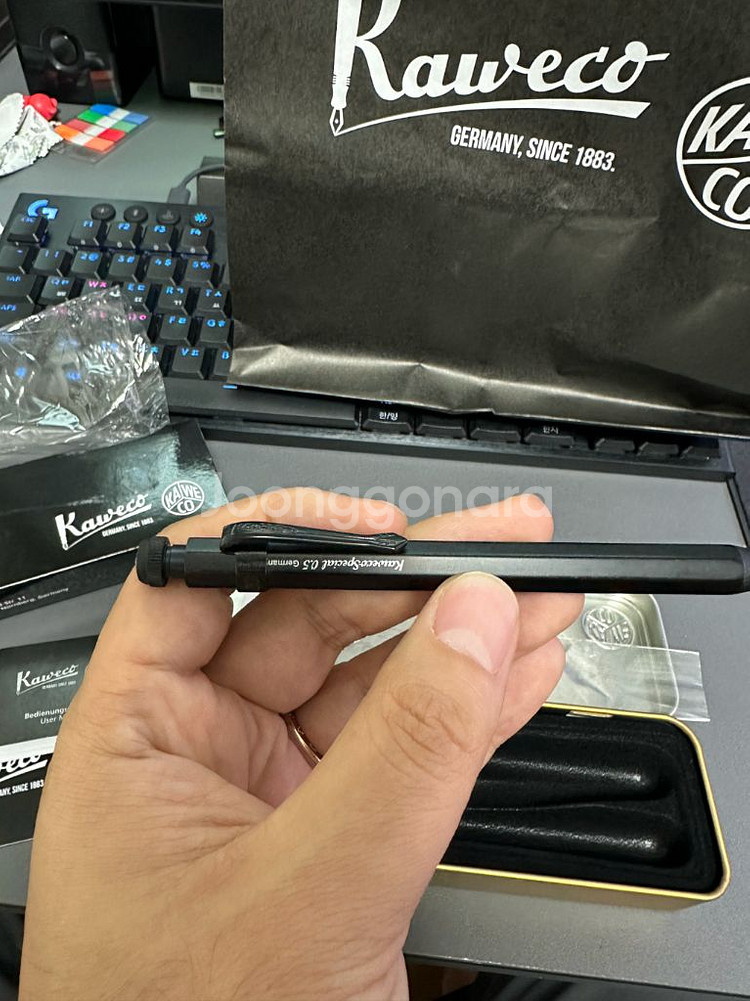 카웨코 알블랙 0.5 단순개봉 풀박 팔아요--0