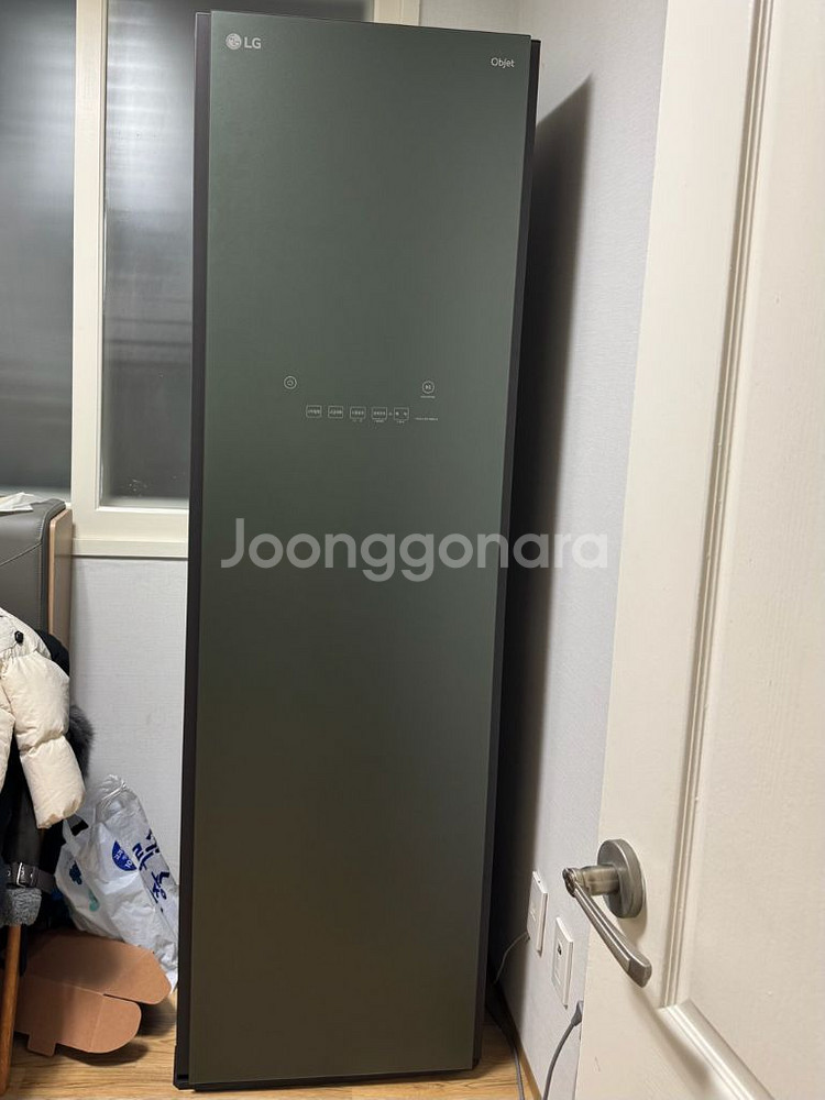 LG 오브제컬렉션 스타일러 미스트 그린--2