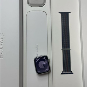 애플워치8 41mm 실버 SSS급 풀구성