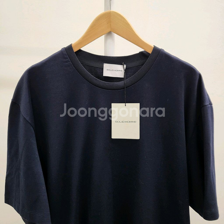 솔리드옴므 반팔티 새상품--1