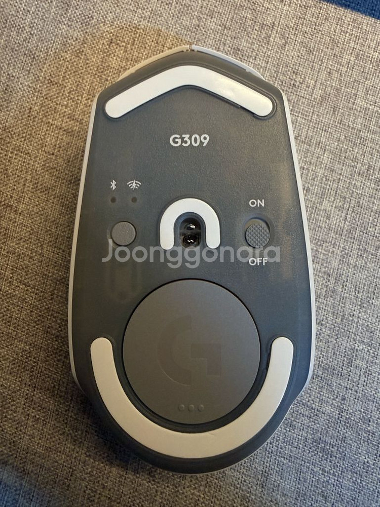 로지텍 G309 화이트 마우스 팝니다--1
