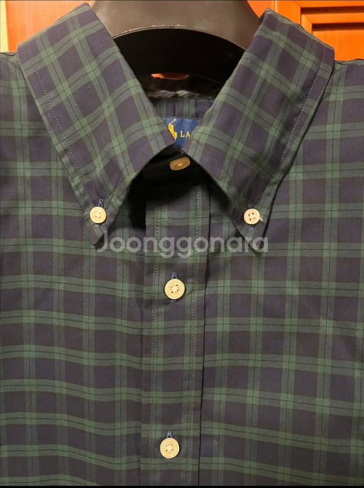 폴로 랄프로렌 체크셔츠 새제품(목둘레17인치)--1