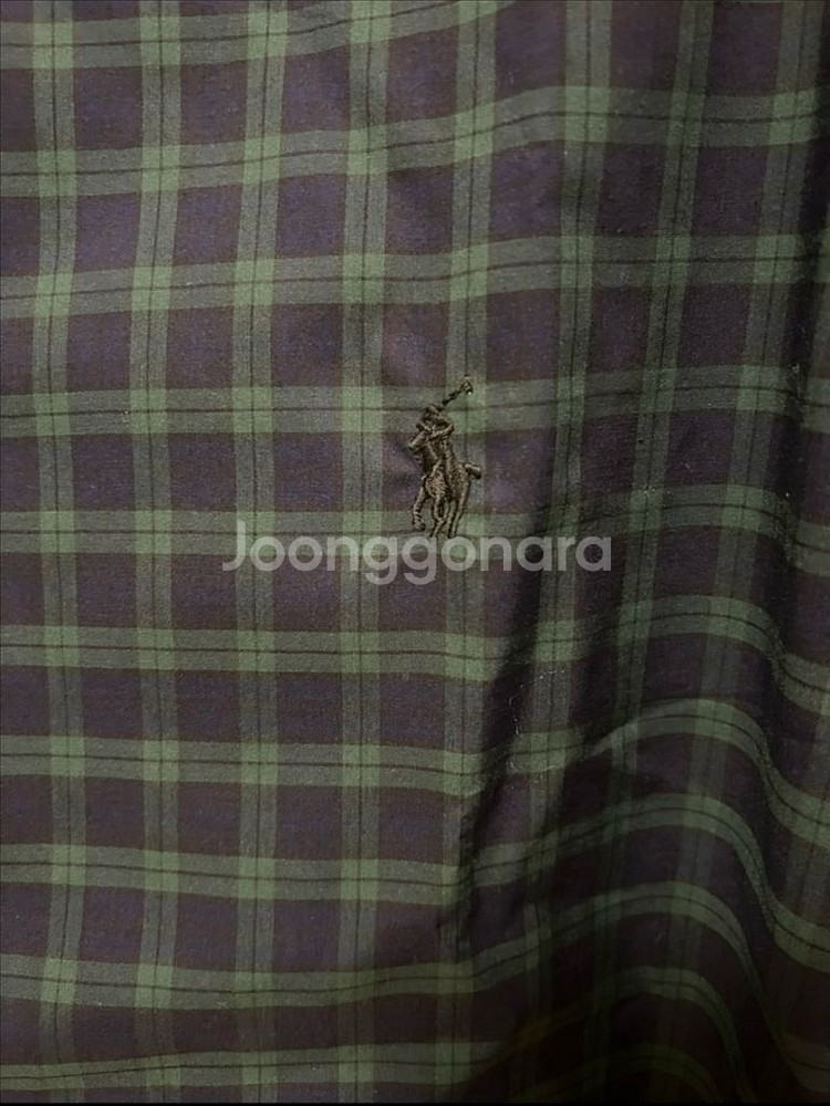 폴로 랄프로렌 체크셔츠 새제품(목둘레17인치)--2