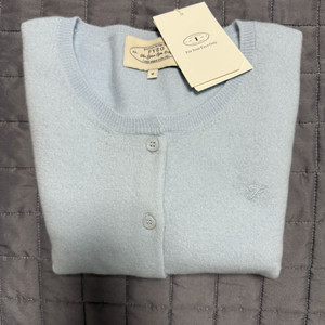 포유온 가디건 alto round knit cardig