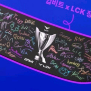 lck 업비트 장패드 팝니다 롤 lol 리그오브레전드
