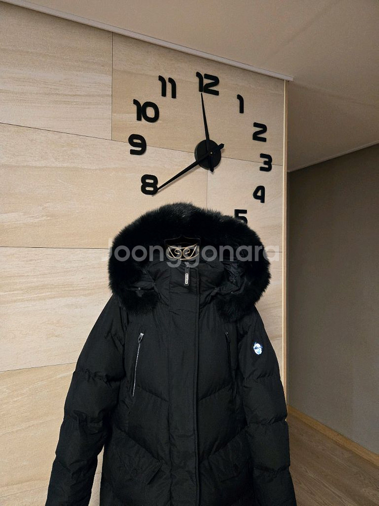 [90] 블랙야크 고어텍스 여성 구스 롱패딩--1