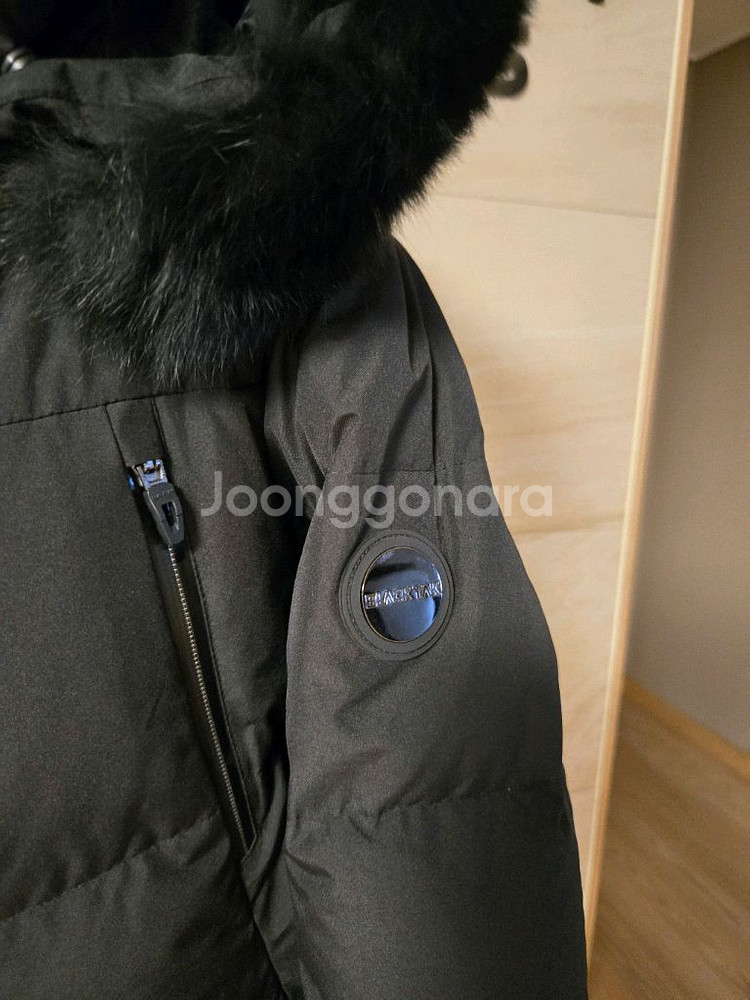 [90] 블랙야크 고어텍스 여성 구스 롱패딩--2