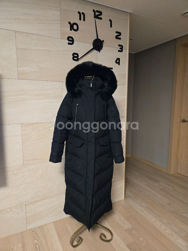 [90] 블랙야크 고어텍스 여성 구스 롱패딩--0
