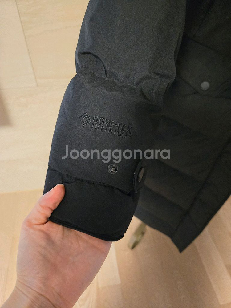 [90] 블랙야크 고어텍스 여성 구스 롱패딩--8