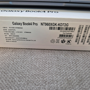 삼성 갤럭시북4 Pro NT960XGK-KD72G