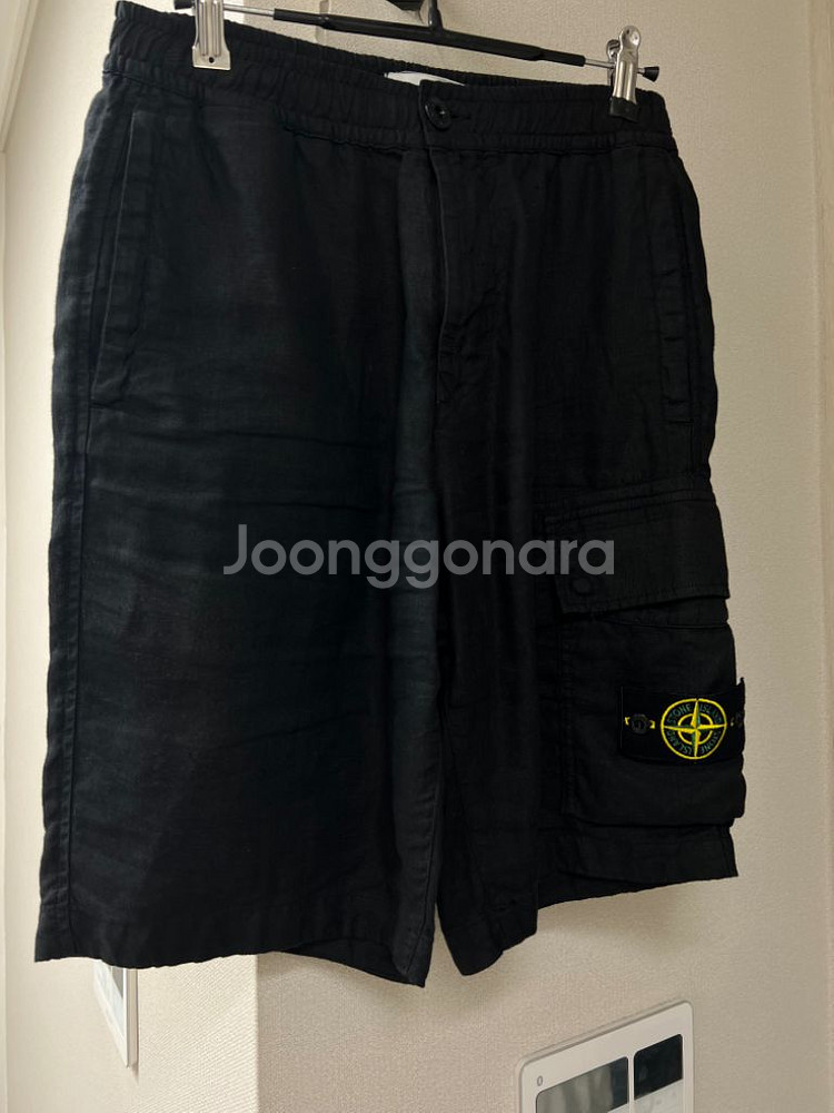 백화점) 스톤아일랜드 린넨 반바지 (28~30)--0