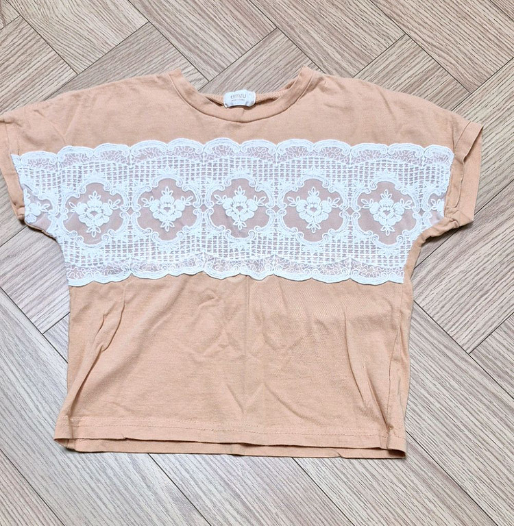엠주 레이스반팔티셔츠(사이즈XL,3~5세) 판매합니다--0