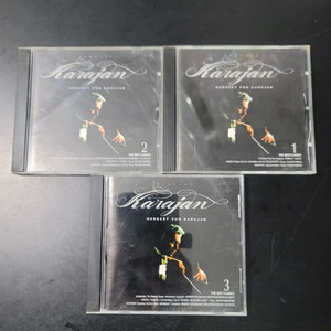 카라얀 베스트 클래식 CD 3장 일괄