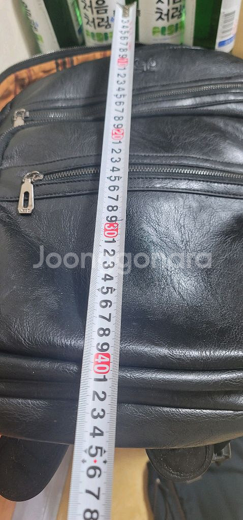 Jeep 검정색 백팩입니다--9