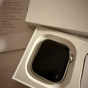 애플워치 10 46mm gps 실버