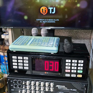 TJ미디어 B60 노래방기계 세트 앰프 MSE10인치