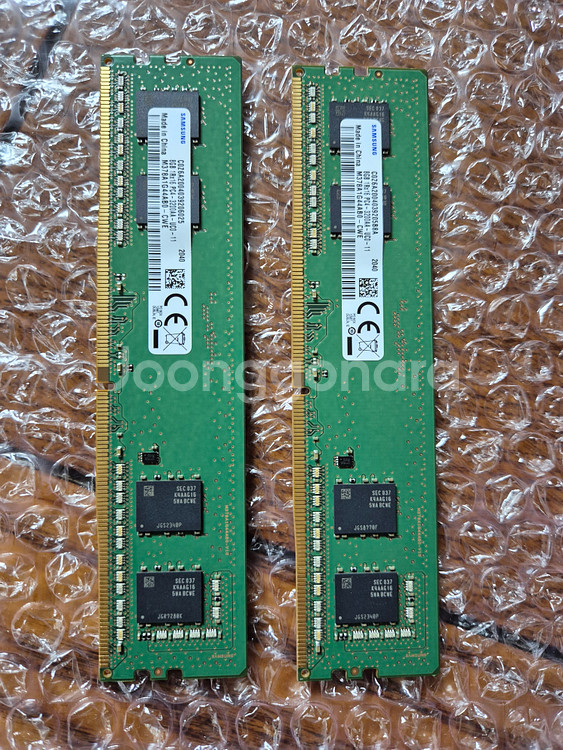 삼성 DDR4 8GB 25600M(3200V) 2개--0
