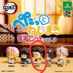 (미개봉)귀멸의칼날 태엽가챠 피규어 교메이 교환 판매