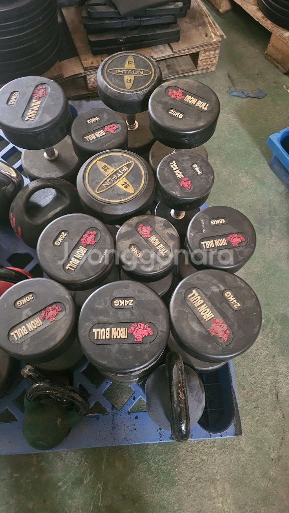 덤벨 키로당 1500원 급매처리--1