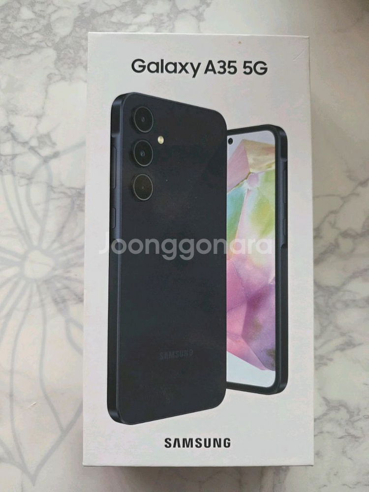 갤럭시 A35 128G 자급제 정상해지 공기계--0