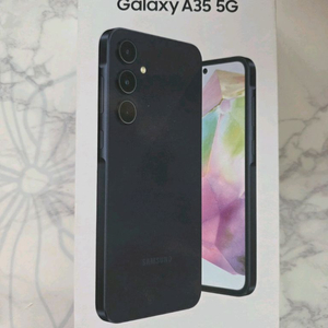 갤럭시 A35 128G 자급제 정상해지 공기계