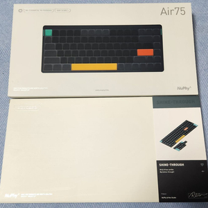 AIR75 V2 영문, 카우베리축 + 샤인키캡