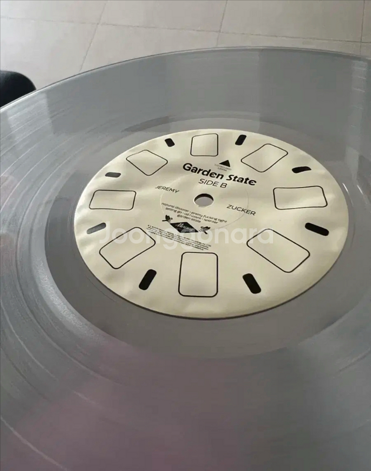 제레미주커 garden state sky blue LP--3