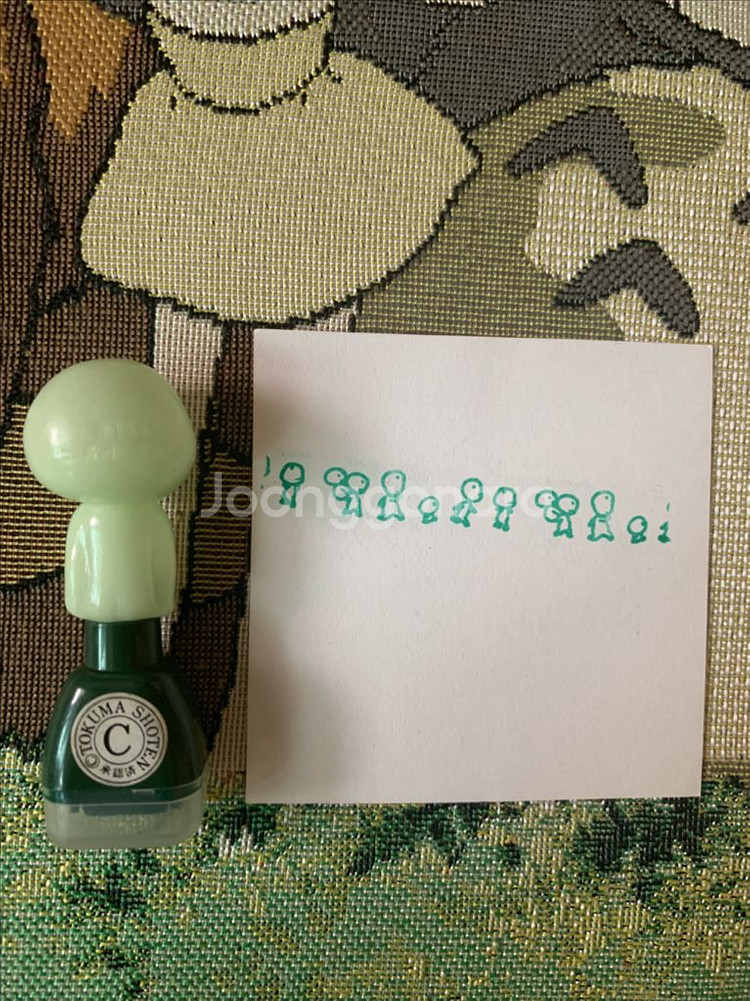 레어) 지브리 고전 고다마 코다마 스탬프 도장--1