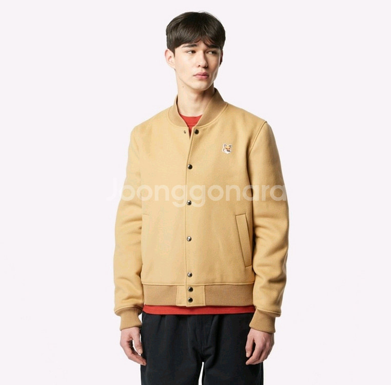 메종키츠네 봄버자켓--8