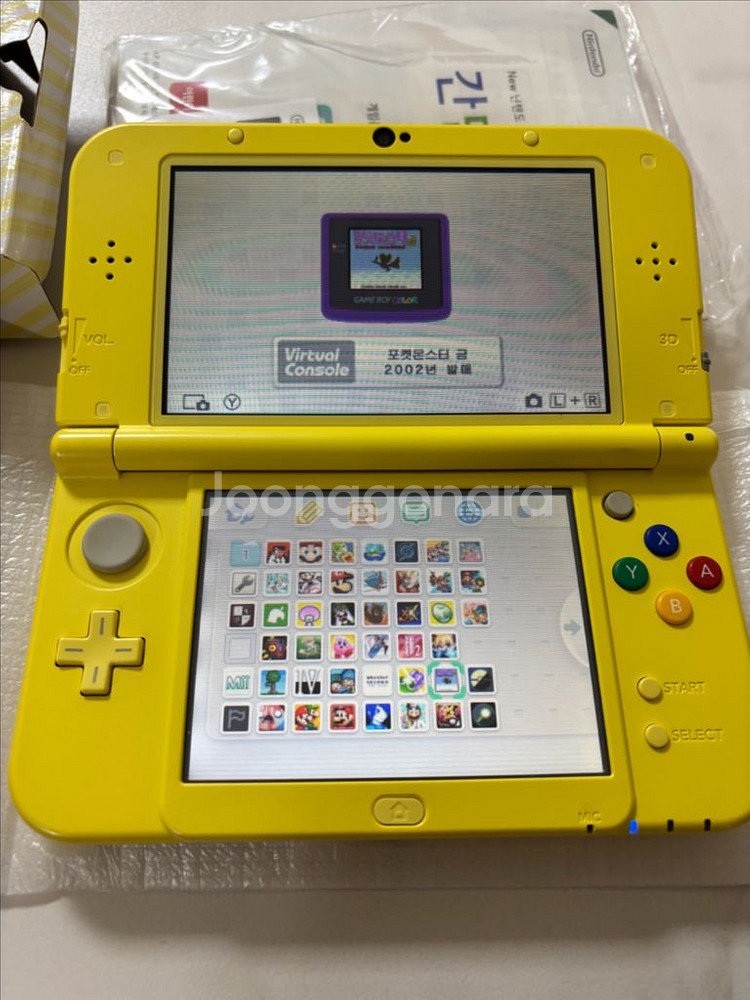 닌텐도 new 3ds xl 피카츄 에디션--1