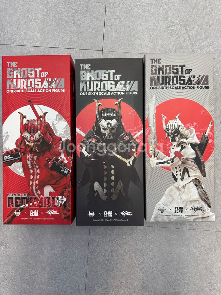 [개봉] 데빌토이즈 쿠로사와 1/6 3종 팝니다.--0