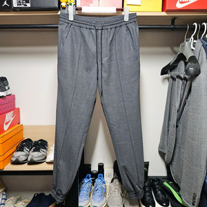 JUUN. J 준지 허리밴드 모직혼방 남성조거팬츠 32