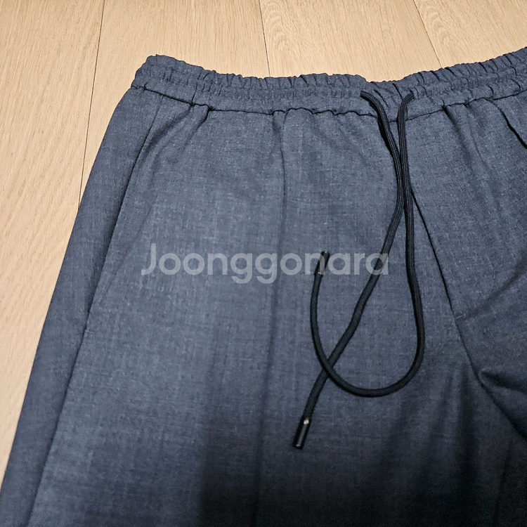 JUUN. J 준지 허리밴드 모직혼방 남성조거팬츠 32--4