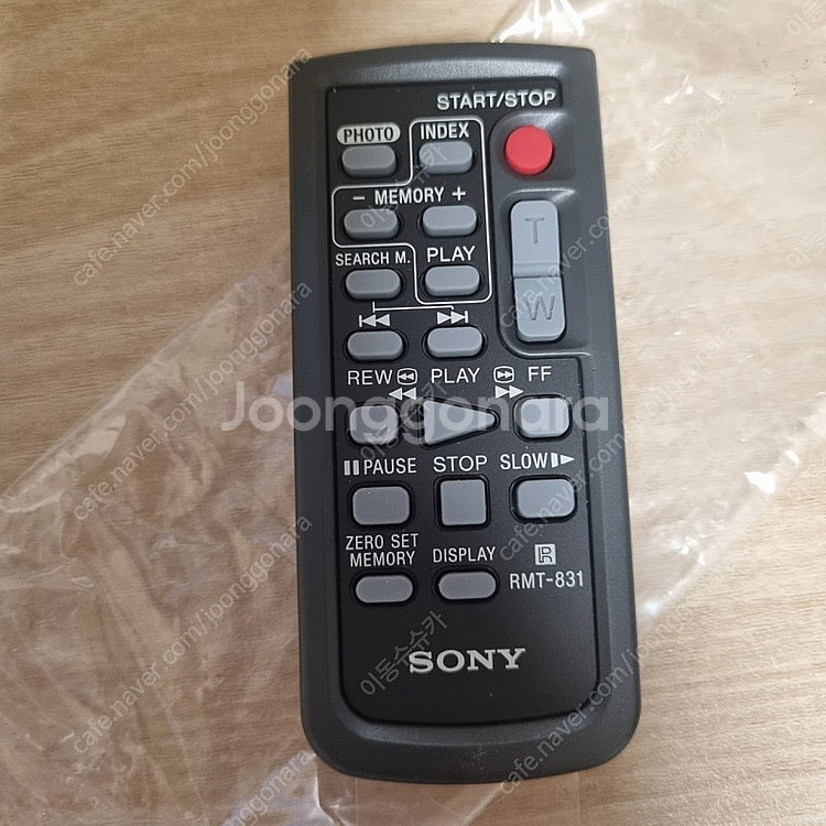 소니 Sony RMT-831 캠코더 리모컨 Remote--0