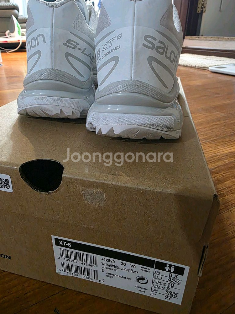 살로몬 xt-6 270 화이트 고어텍스--4