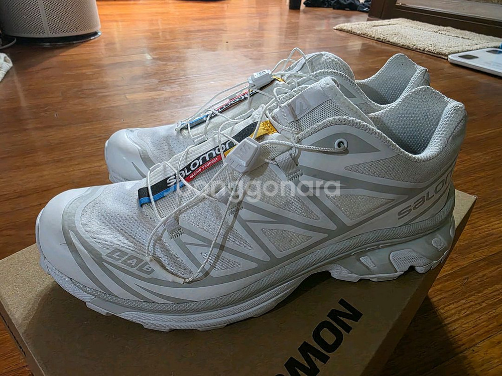 살로몬 xt-6 270 화이트 고어텍스--2