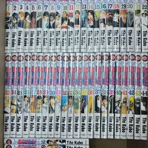 미개봉 새책 블리치 1-74 만화책