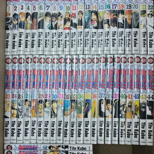 미개봉 새책 블리치 1-74 만화책