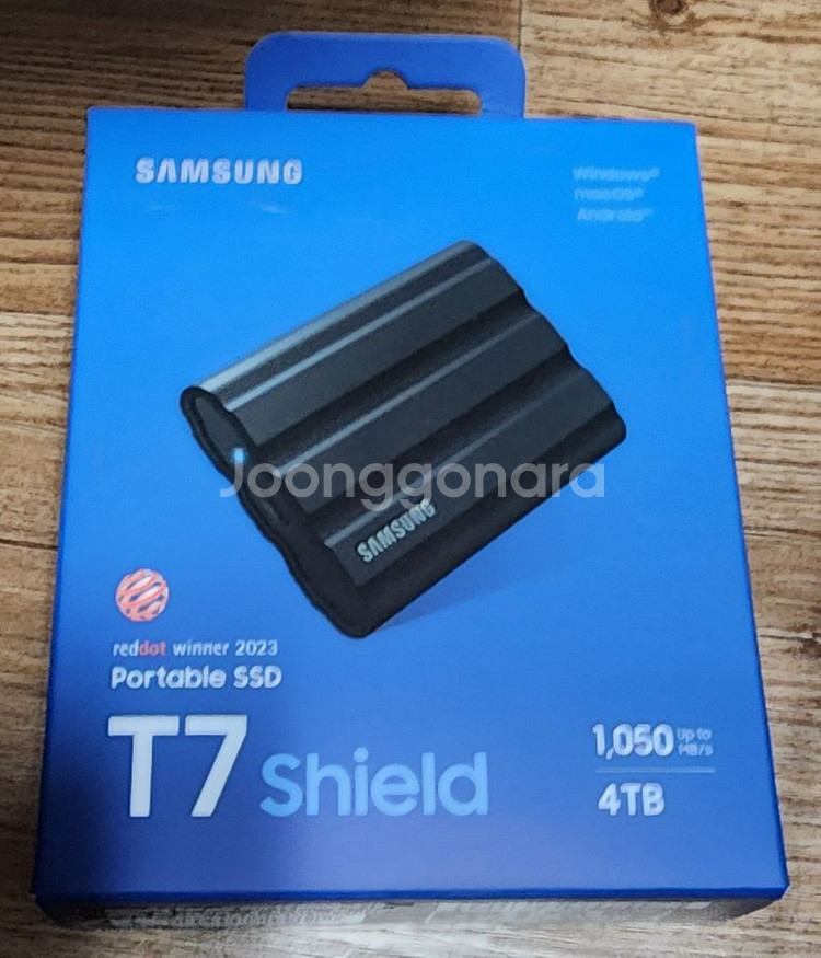삼성 T7 Shield 4TB 개봉 미사용 제품 팝니다--0