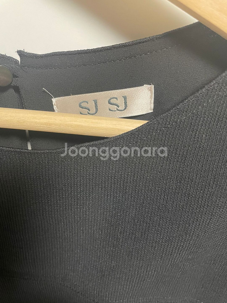 SJSJ 블랙 원피스 (76-90-155 사이즈)--3