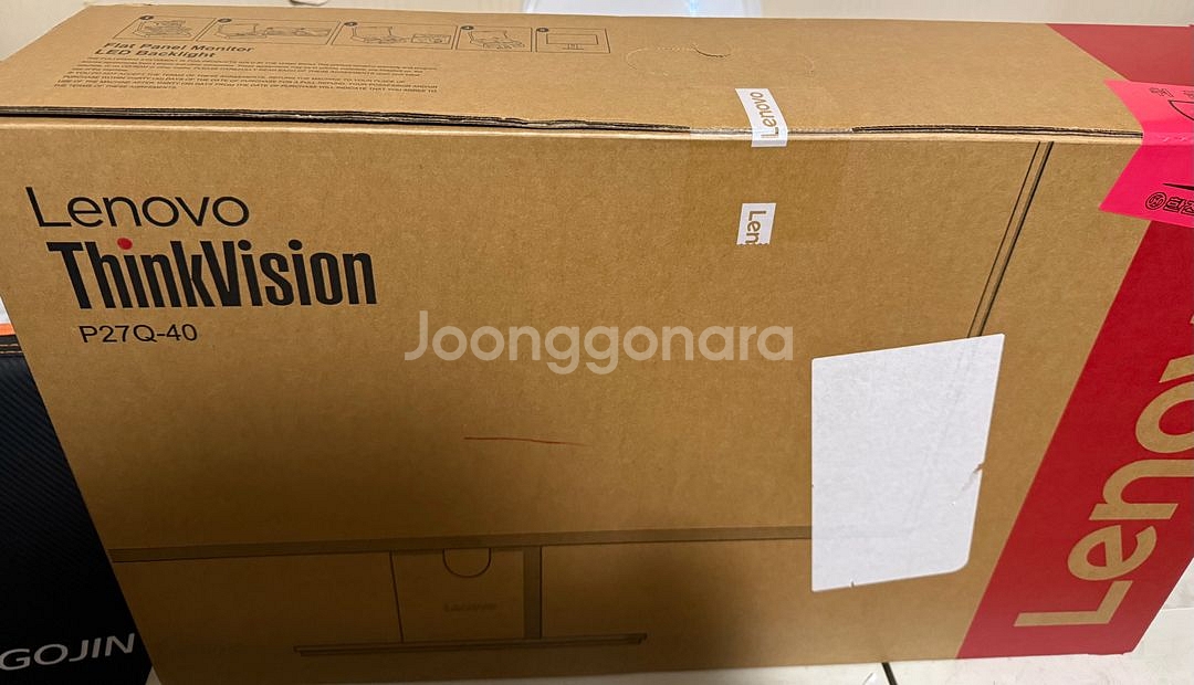 레노버 Thinkvision P27Q-40 모니터--1