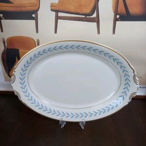 시라쿠스 블루로렐 오발 접시(35.5cm),플레이트